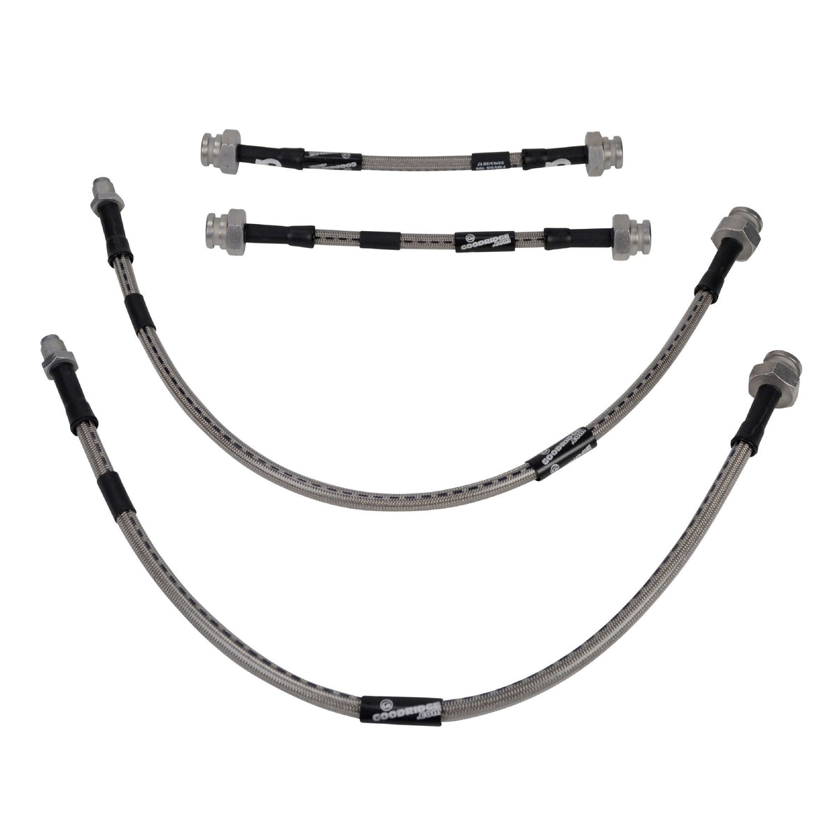 Porsche 968 Goodridge S/Steel Braided Brake Line Kit, PC3550012 New