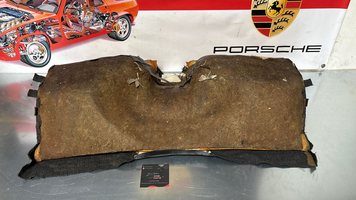 Porsche 944 black seat set, front seats with black /grey pinstripe fabric