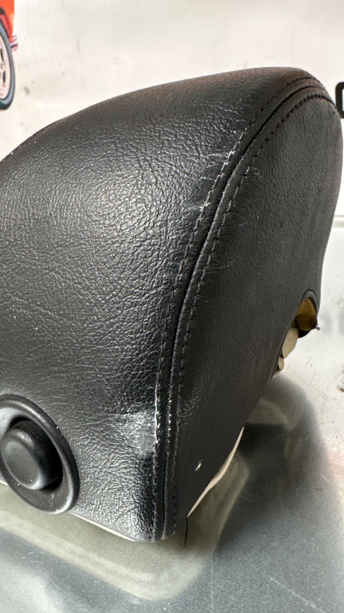 Porsche 944 black seat set, front seats with black /grey pinstripe fabric