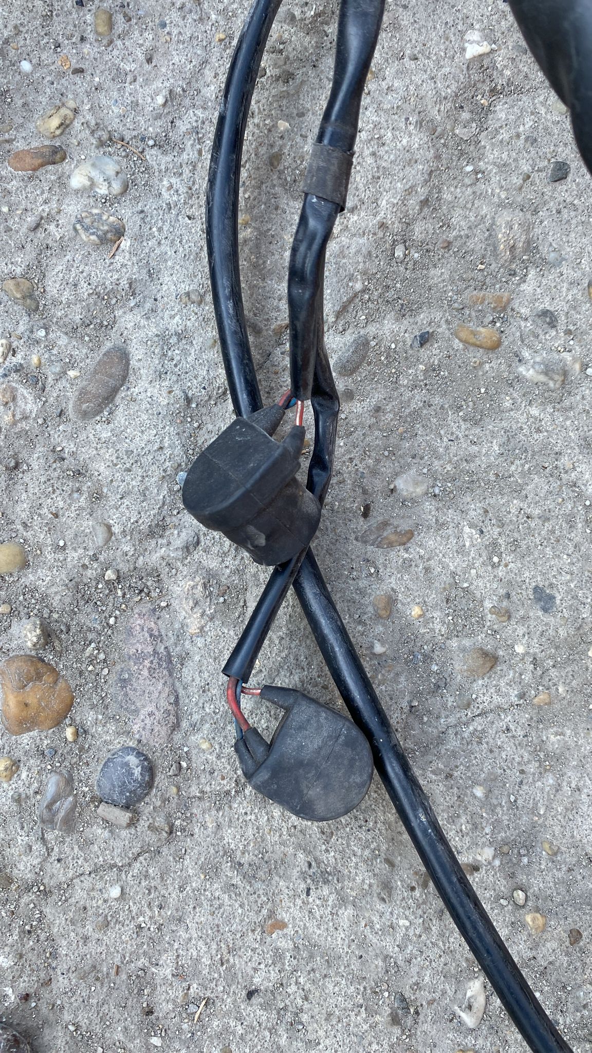 Porsche 924 early 76-79 manual LHD mainloom, engine bay loom, rear end loom, used 477971050 / 477971071A / 477971011B