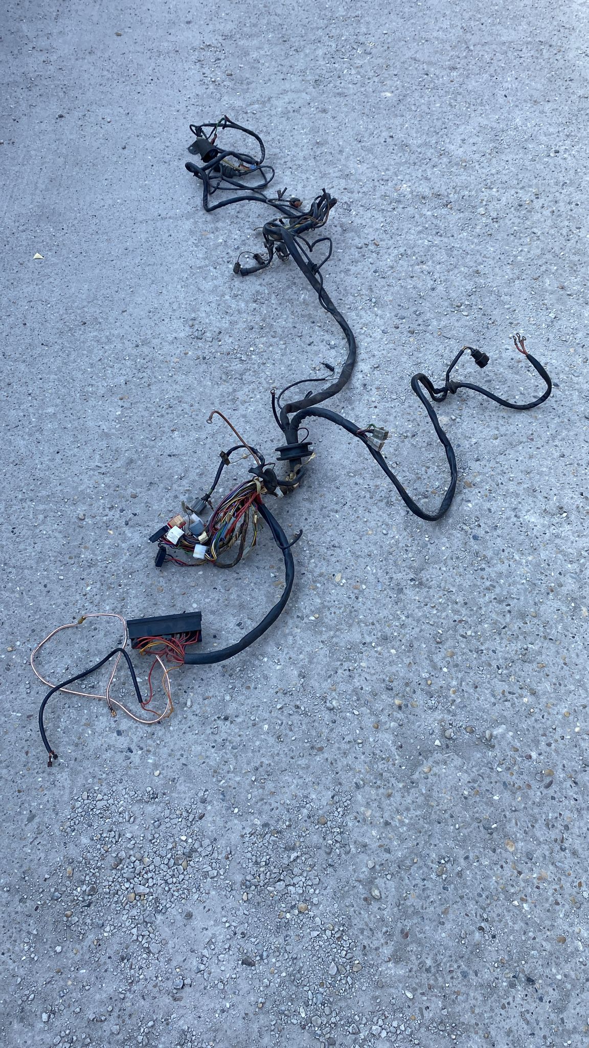 Porsche 944 1985 LHD USA Engine Bay loom with brake sensor, used 94461200126