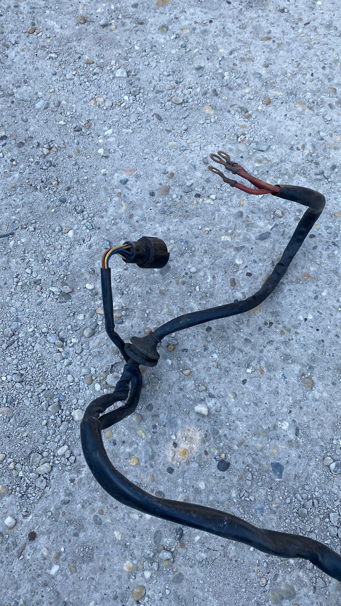 Porsche 944 1985 LHD USA Engine Bay loom with brake sensor, used 94461200126