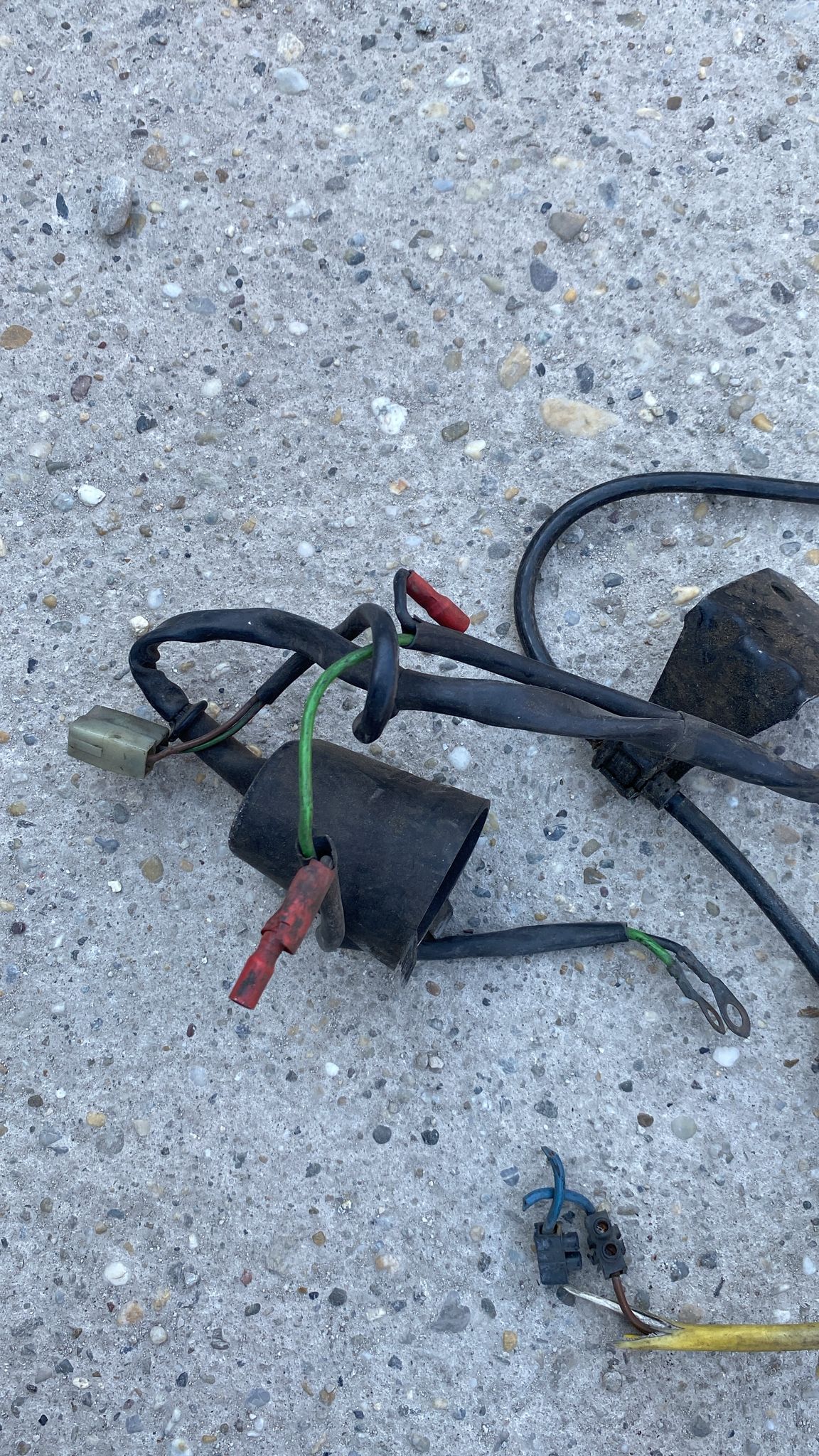 Porsche 944 1985 LHD USA Engine Bay loom with brake sensor, used 94461200126