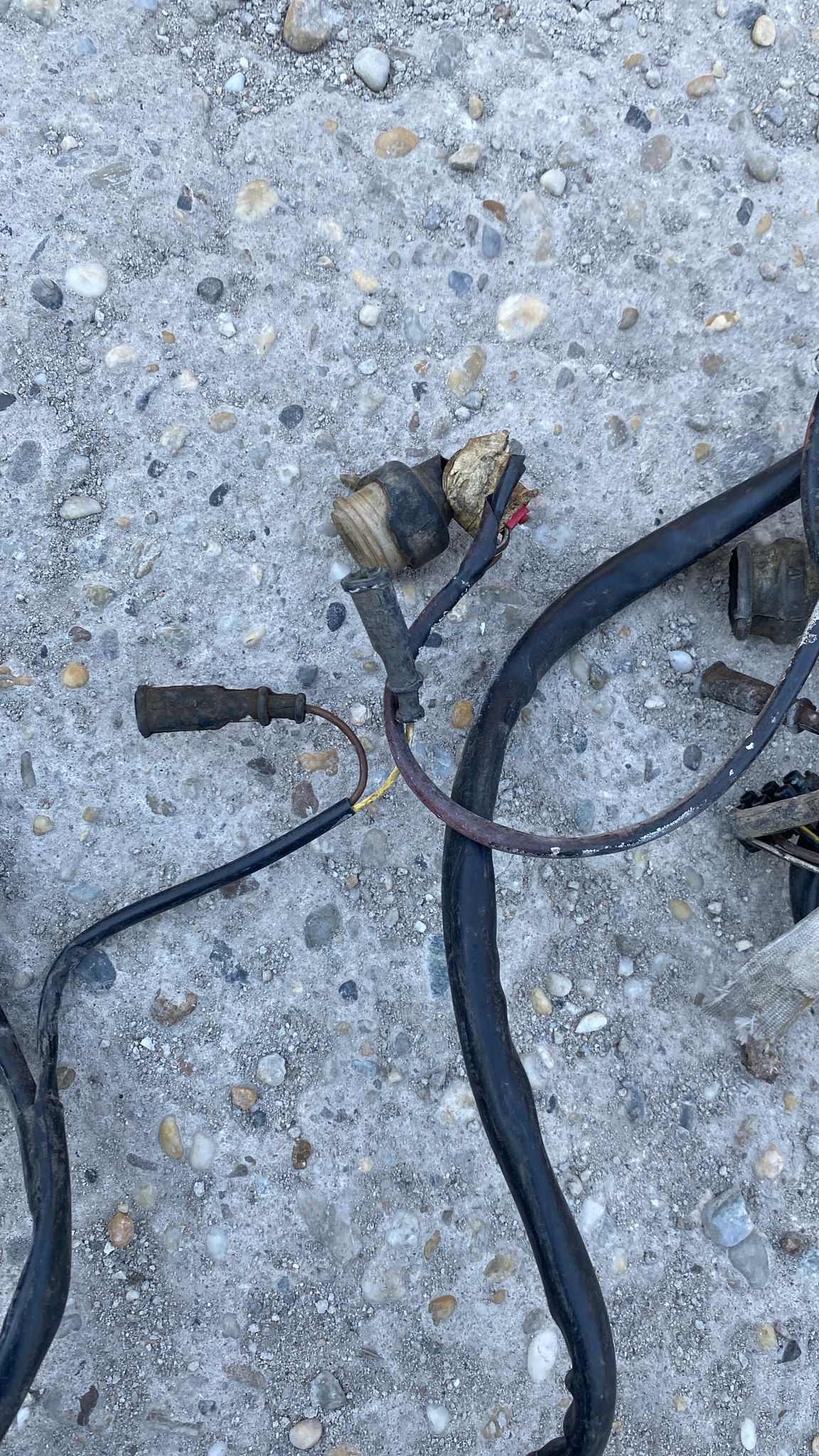 Porsche 944 1985 LHD USA Engine Bay loom with brake sensor, used 94461200126