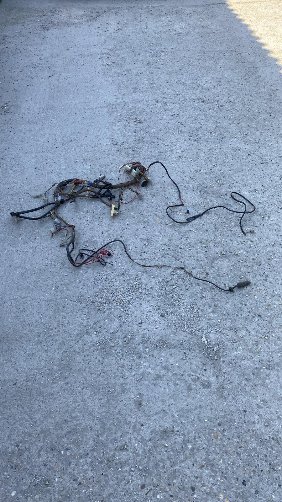 Porsche 944 USA LHD 84-85 manual interior loom, used 94461200501