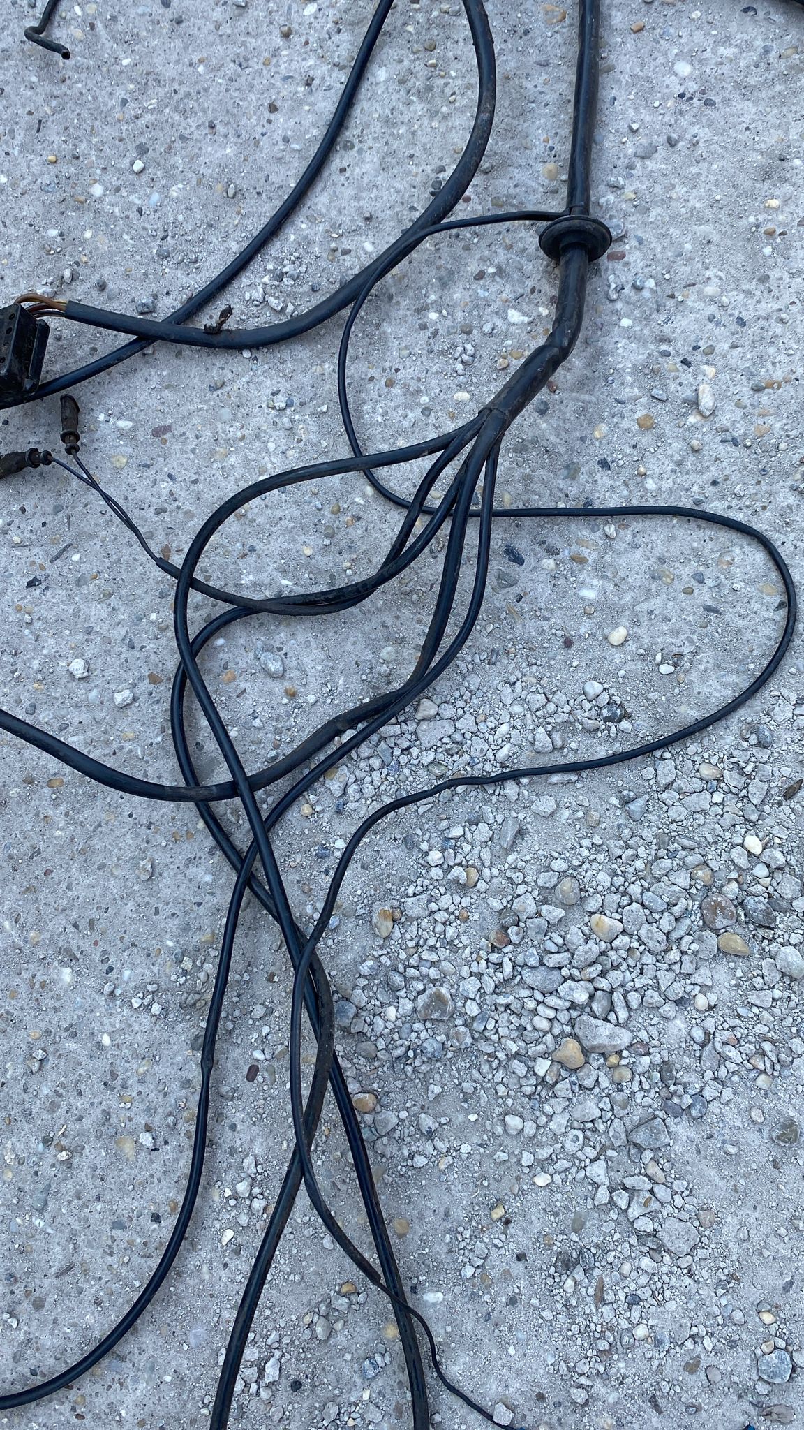 Porsche 944 USA LHD 84-85 Rear end loom with brake sensor,manual , for spares or repair 94461200405