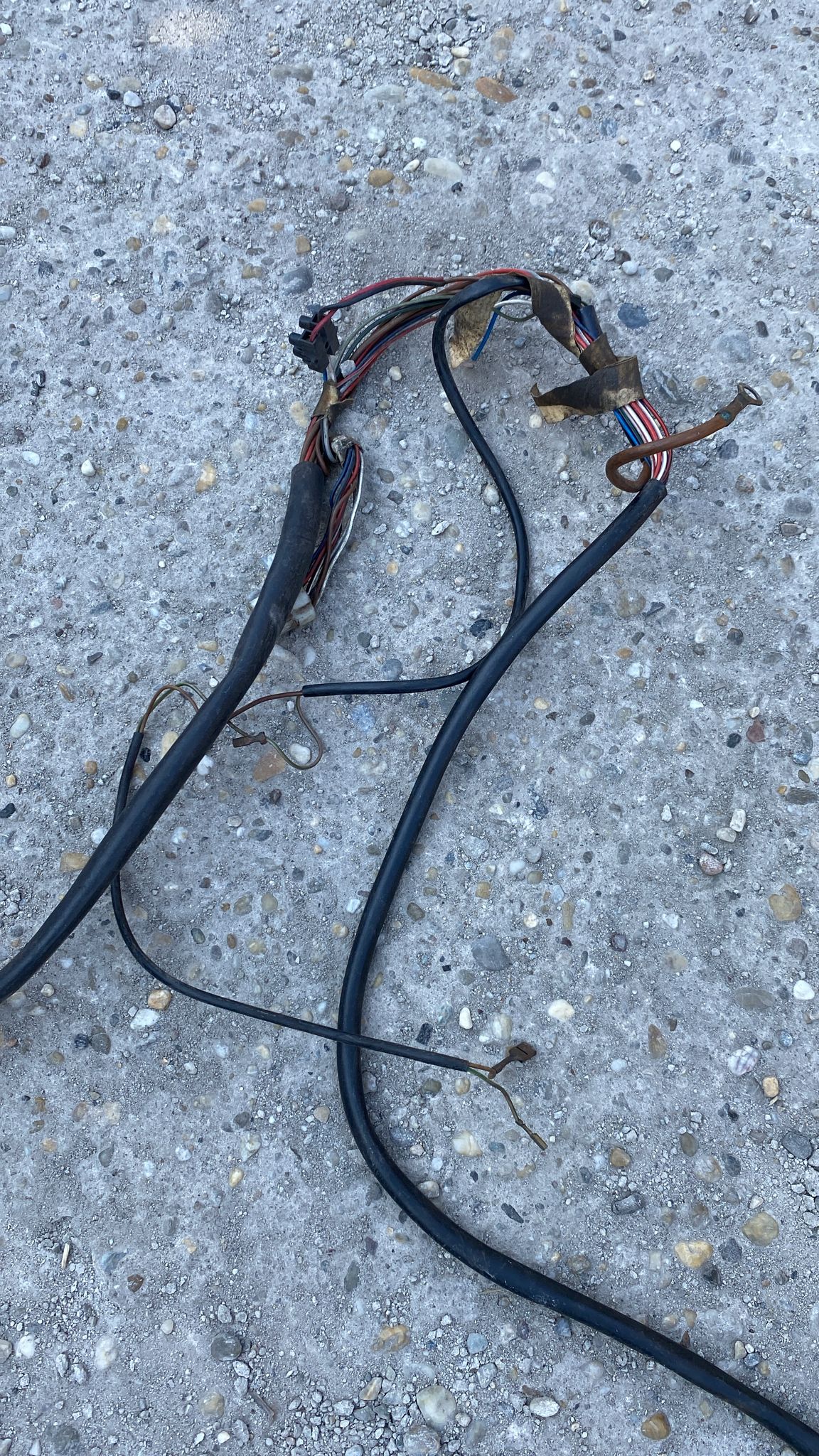 Porsche 944 USA LHD 84-85 Rear end loom with brake sensor,manual , for spares or repair 94461200405