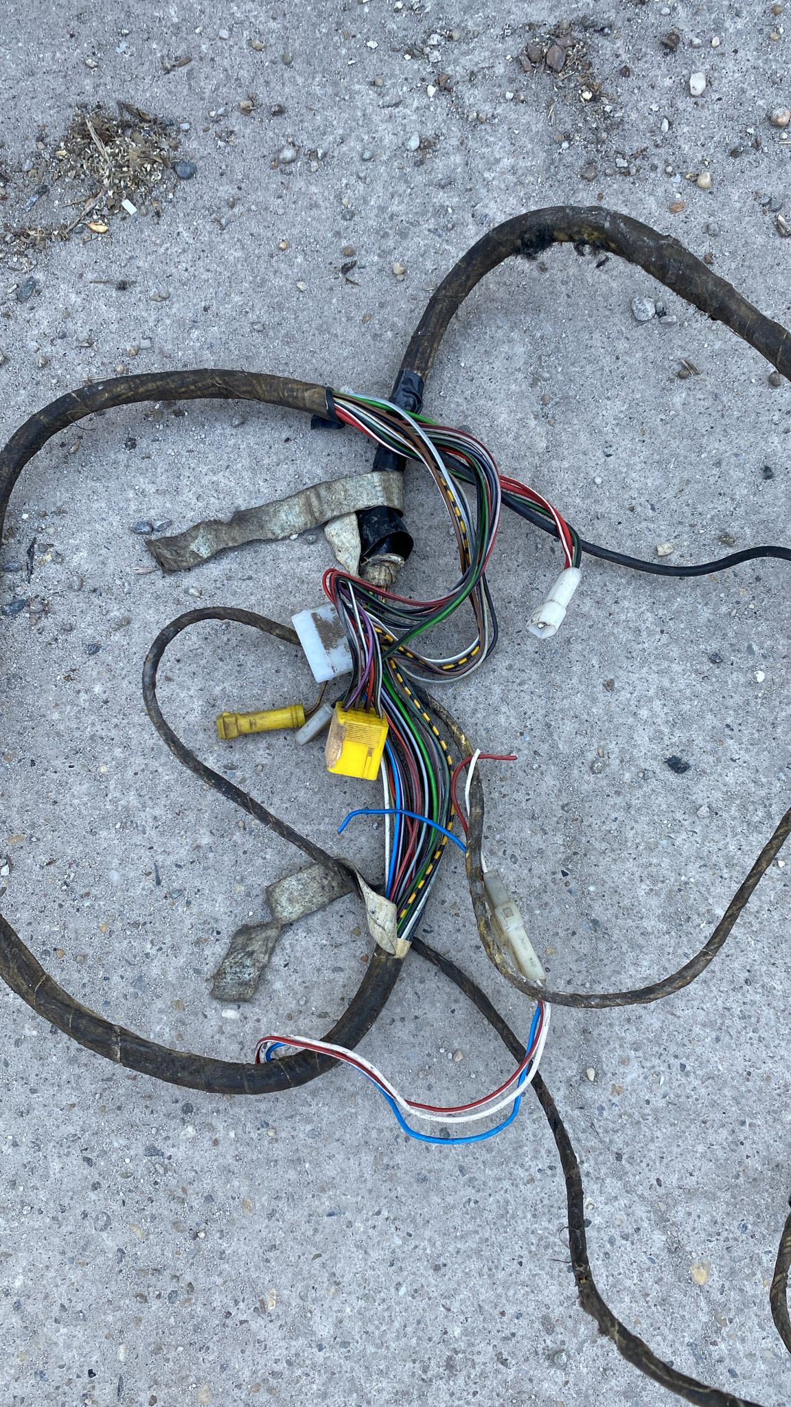 Porsche 944 USA LHD 84-85 Rear end loom with brake sensor,manual , for spares or repair 94461200405