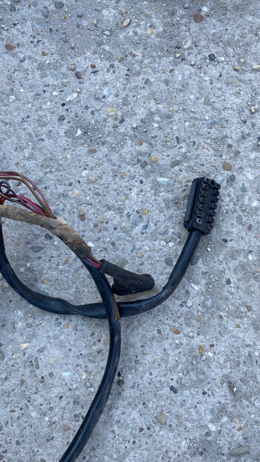 Porsche 944 LHD 85-89 Interior/Dashboard wiring loom manual, with sunroof, used 94461200500