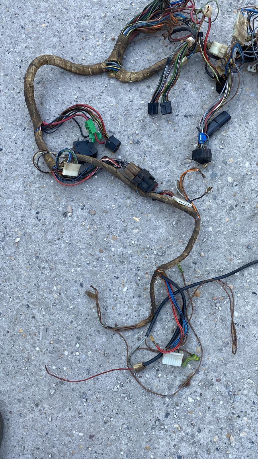 Porsche 924 76-79 LHD Interior/Dashboard wiring loom, used 477971050
