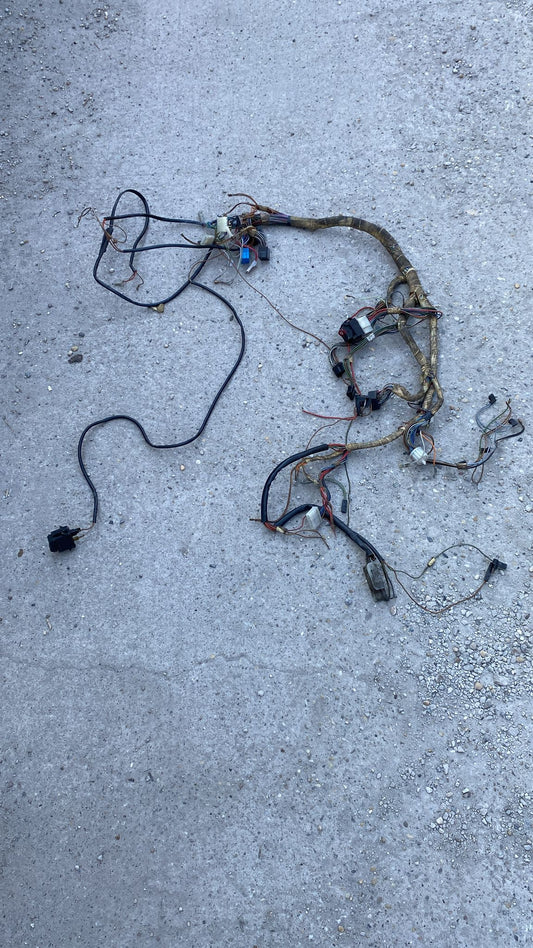 Porsche 924 76-79 LHD interior/dashboard wiring loom, automatic, used 477971050FB