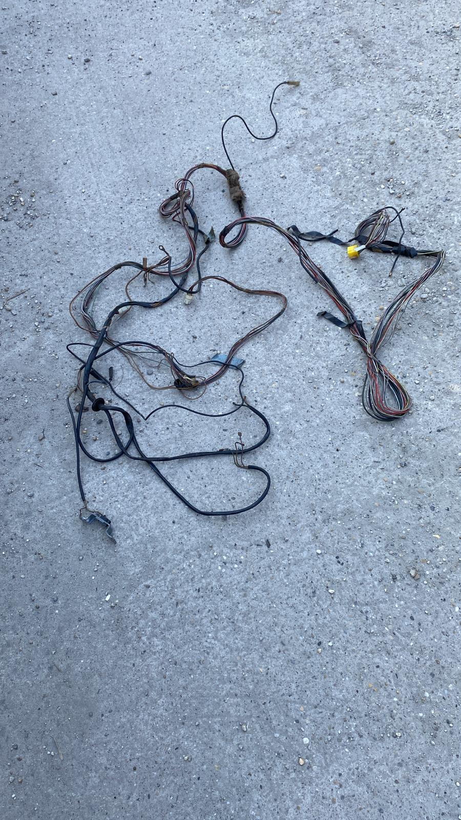 Porsche 944 LHD 82-83 rear end loom, used 94461200400