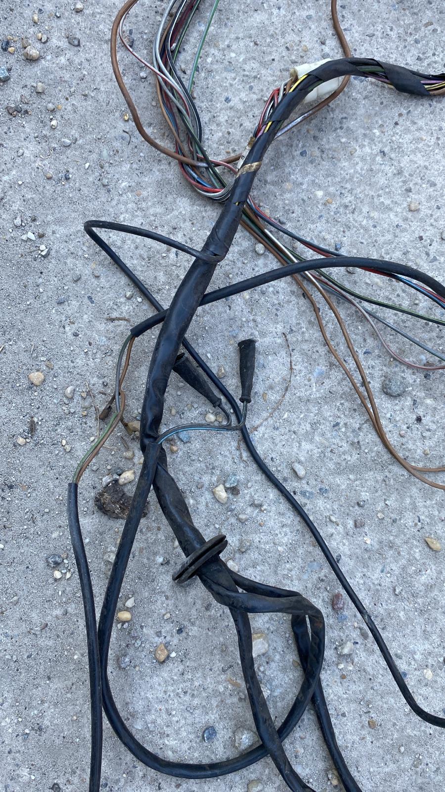 Porsche 944 LHD 82-83 rear end loom, used 94461200400