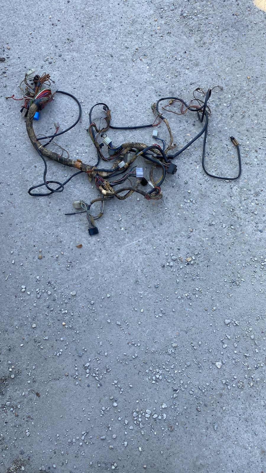 Porsche 944 LHD Manual Interior/Dashboard wiring loom, used 477971050DF