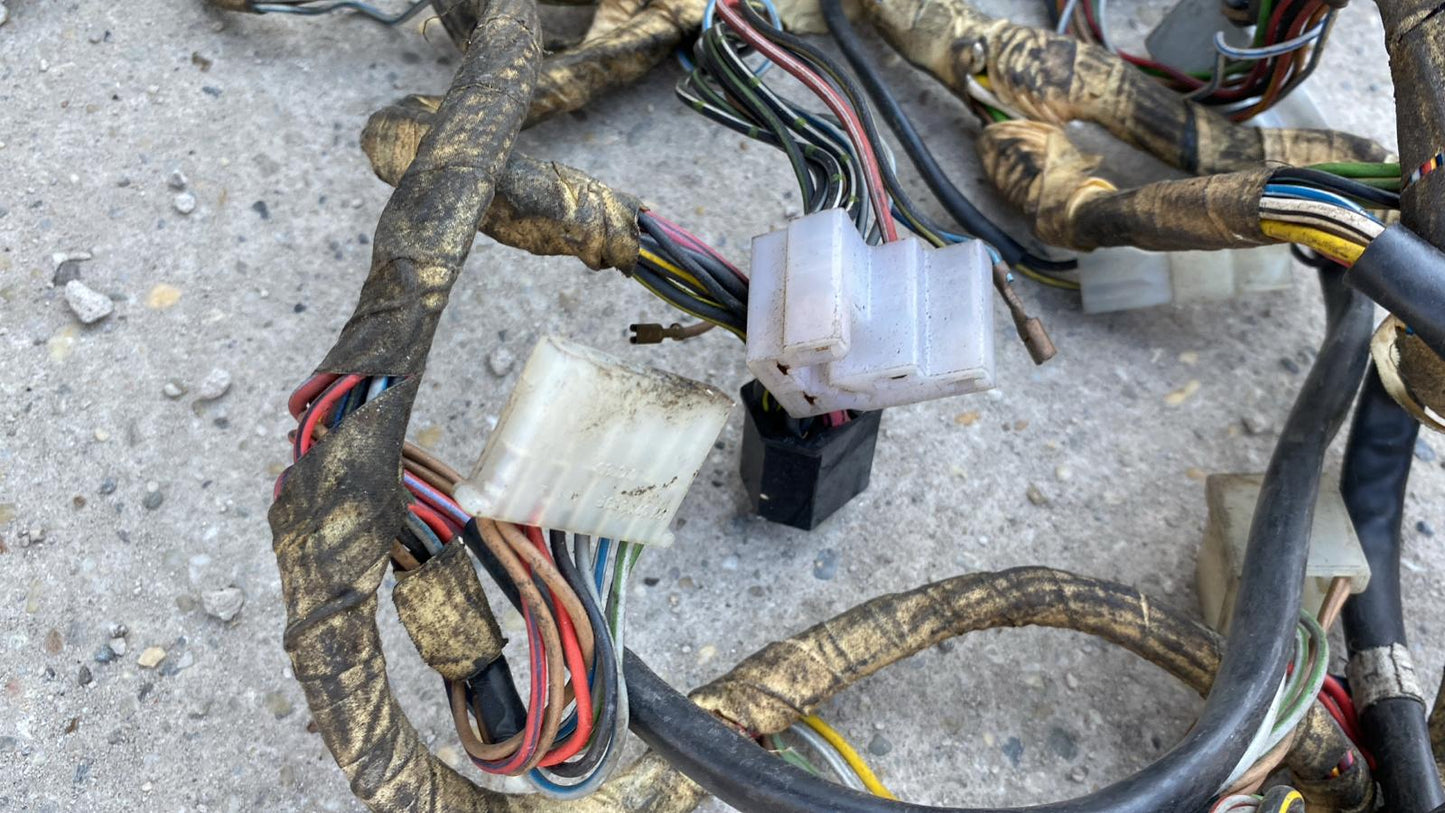 Porsche 944 LHD Manual Interior/Dashboard wiring loom, used 477971050DF