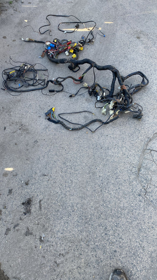 Porsche 928S 1985 LHD Interior / dashboard wiring loom, used 92861200322