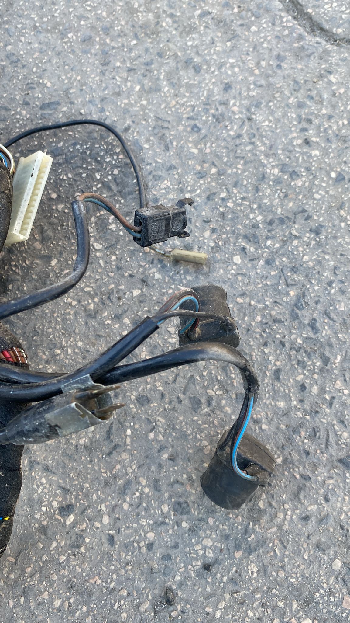 Porsche 928S 1985 LHD Interior / dashboard wiring loom, used 92861200322