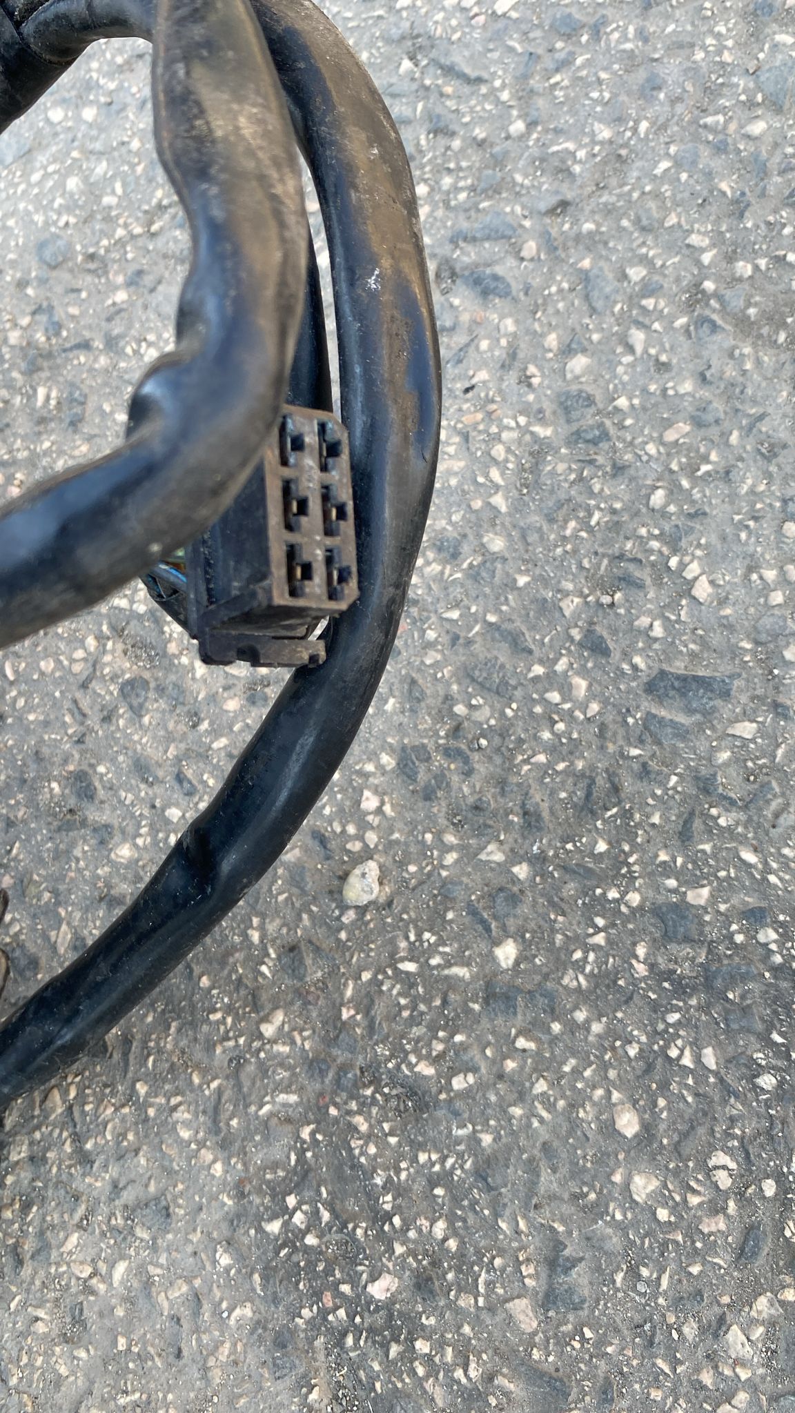 Porsche 928S 1985 LHD Interior / dashboard wiring loom, used 92861200322