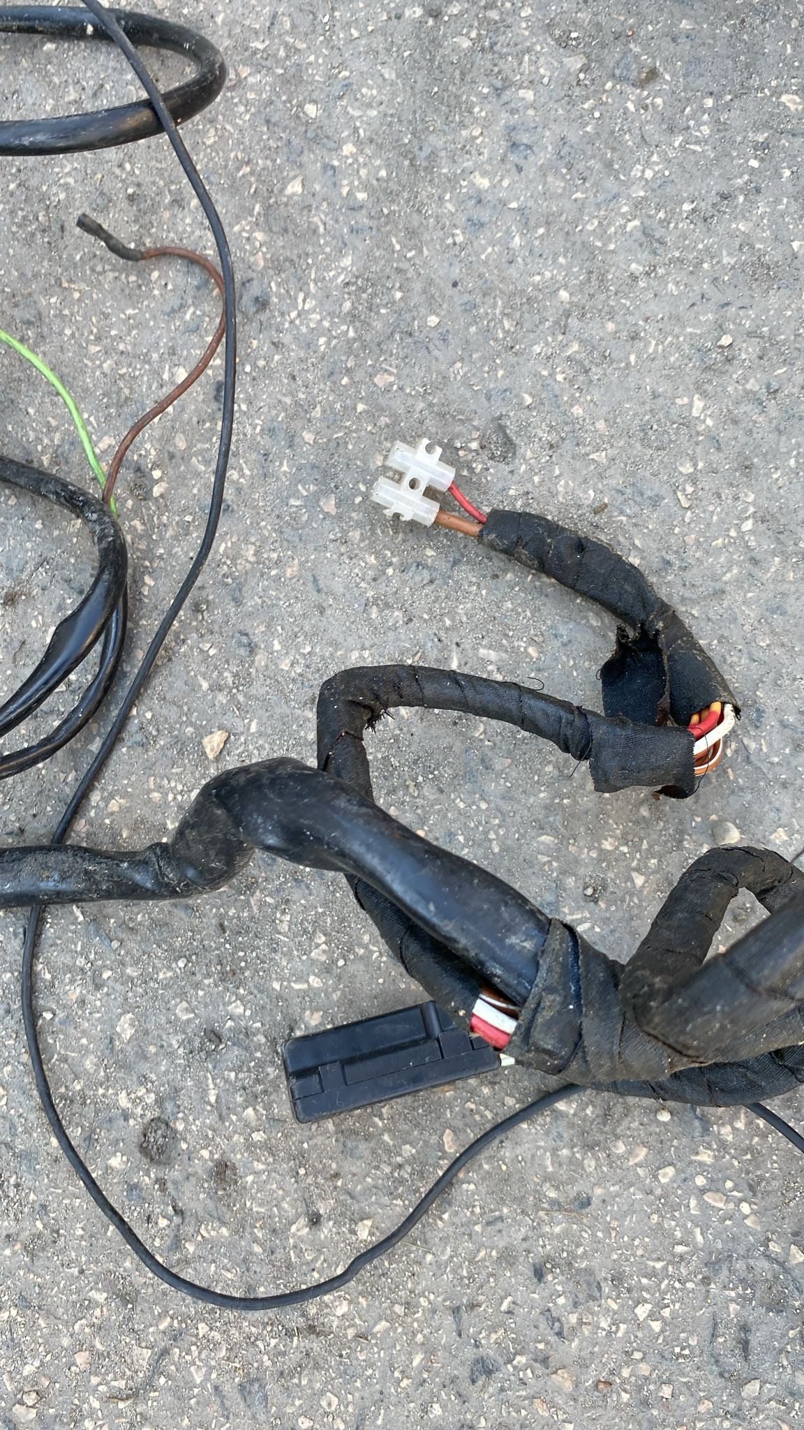 Porsche 928S 1985 LHD Interior / dashboard wiring loom, used 92861200322