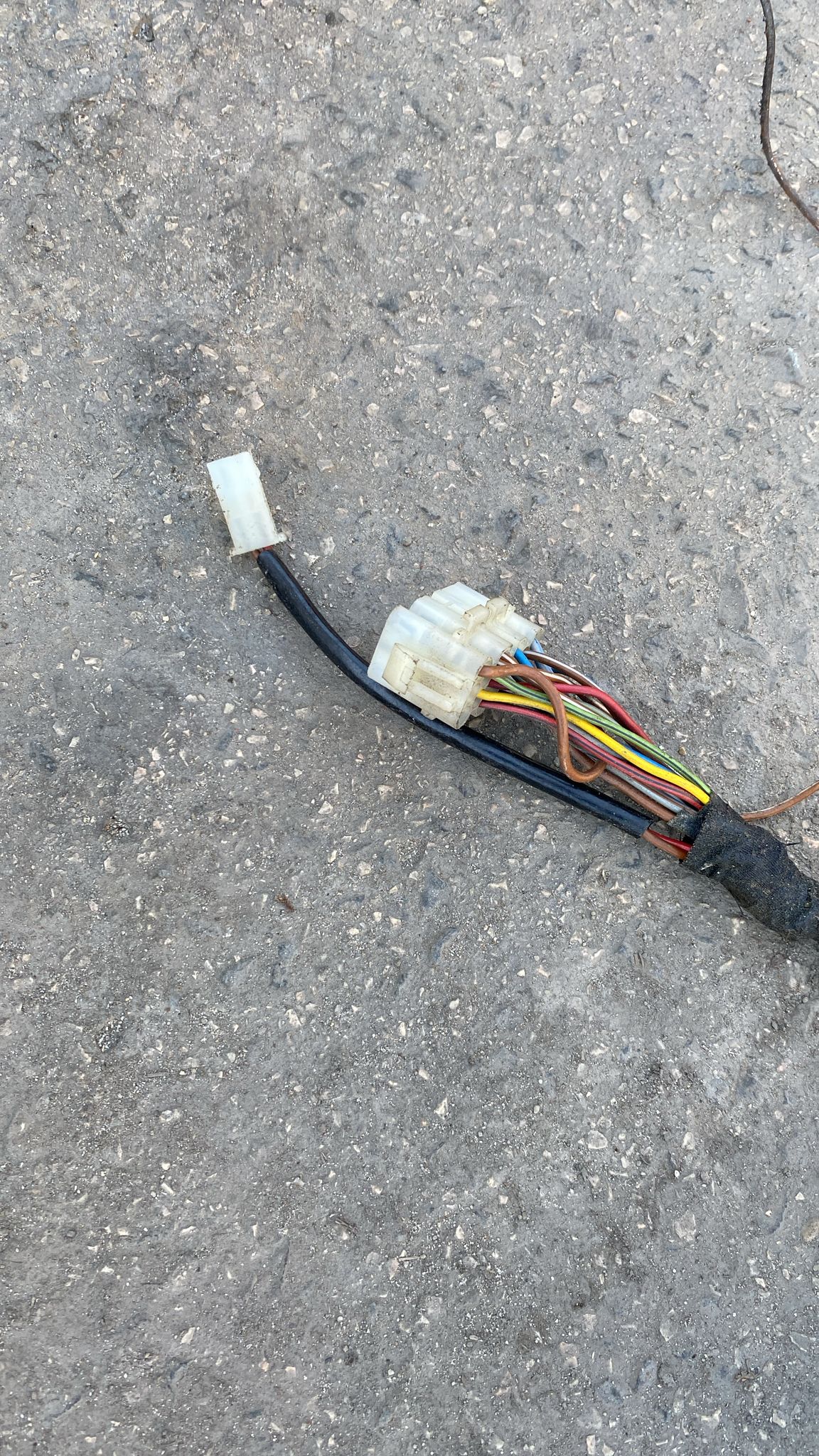 Porsche 928S 1985 LHD Interior / dashboard wiring loom, used 92861200322