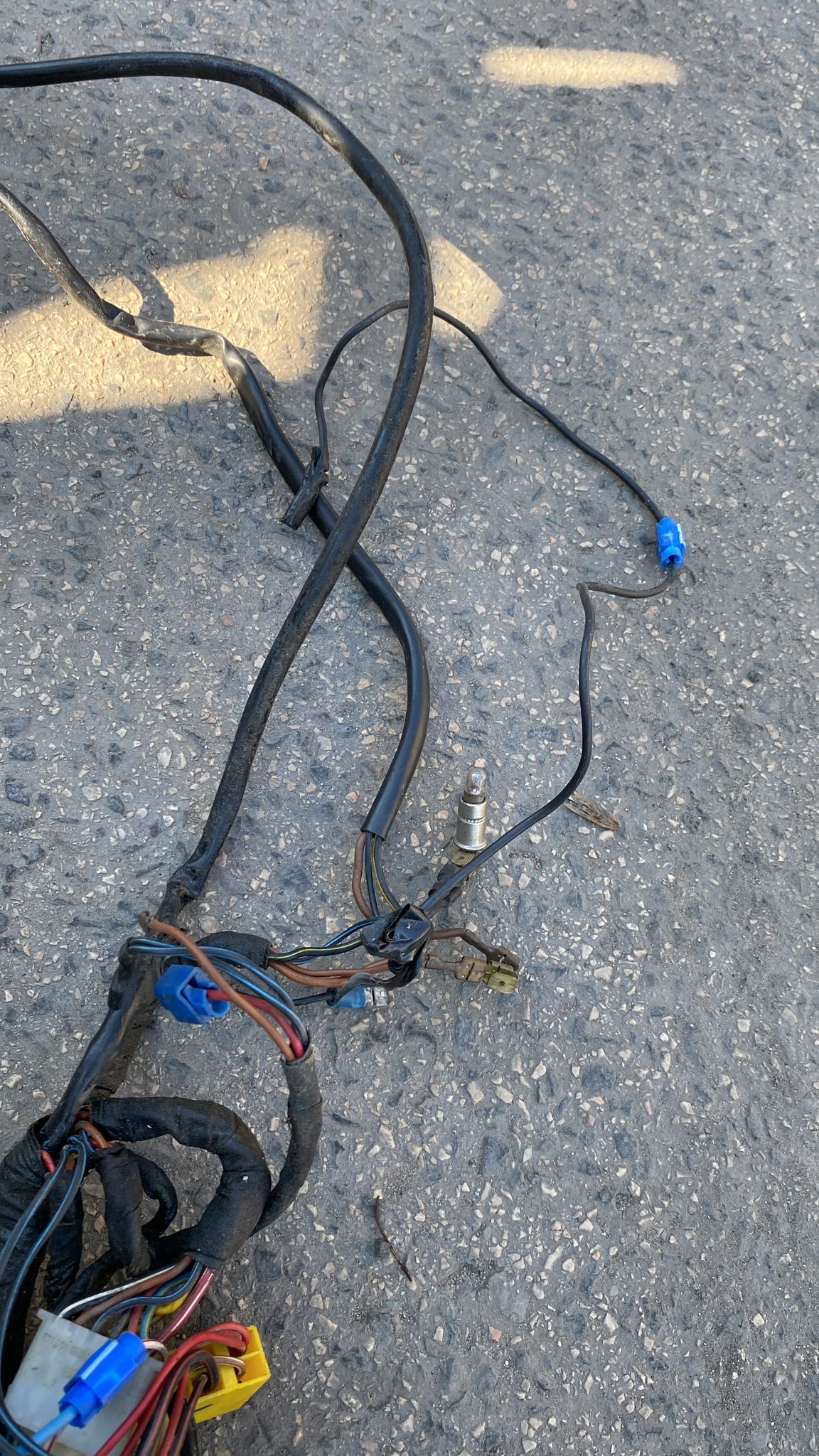 Porsche 928S 1985 LHD Interior / dashboard wiring loom, used 92861200322