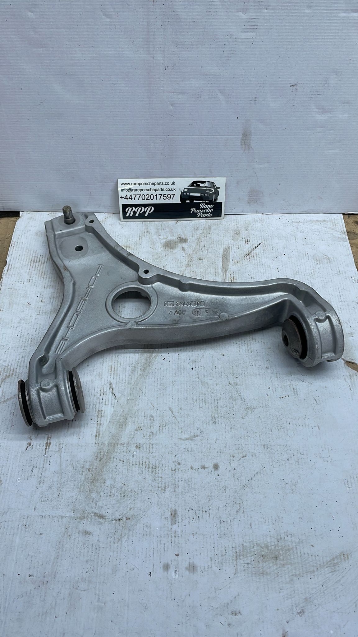 95-98 Porsche 993 911 left front lower control arm 99334141 6.00