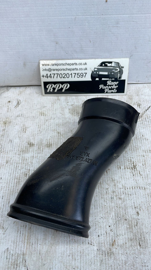 Porsche 944 Right dash air vent pipe, used 94557242700