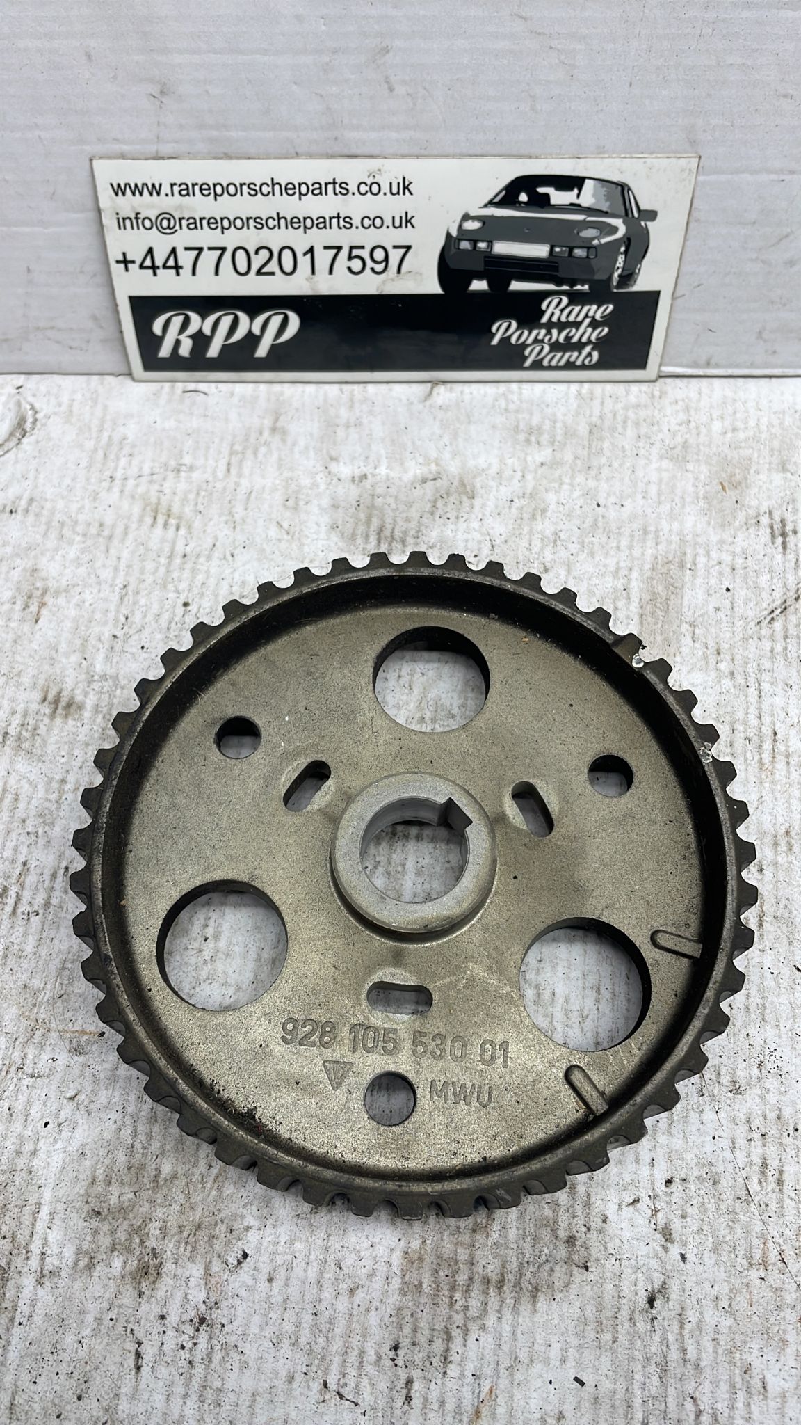 Porsche 928 Camshaft timing gear, used 92810553004