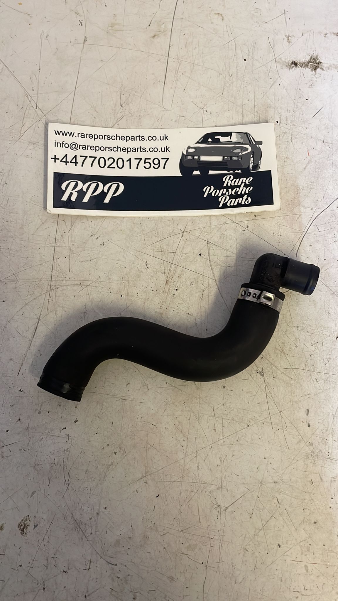 Porsche 944 Moulded hose, 94411023502, used Rare Porsche Parts