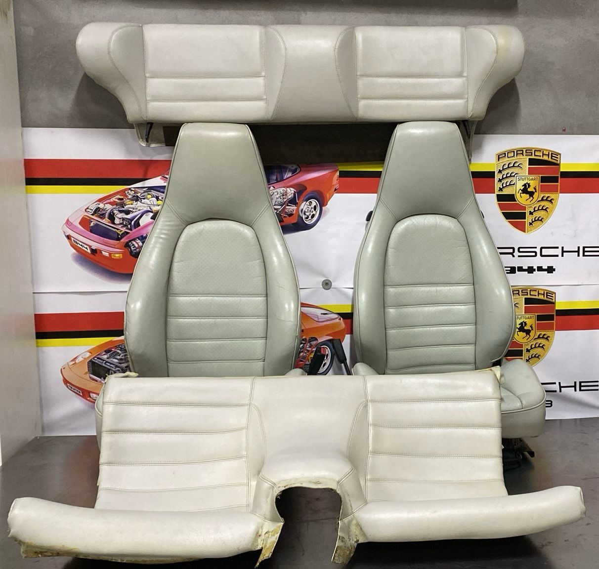 Set sedili sportivi Porsche 944 Recaro