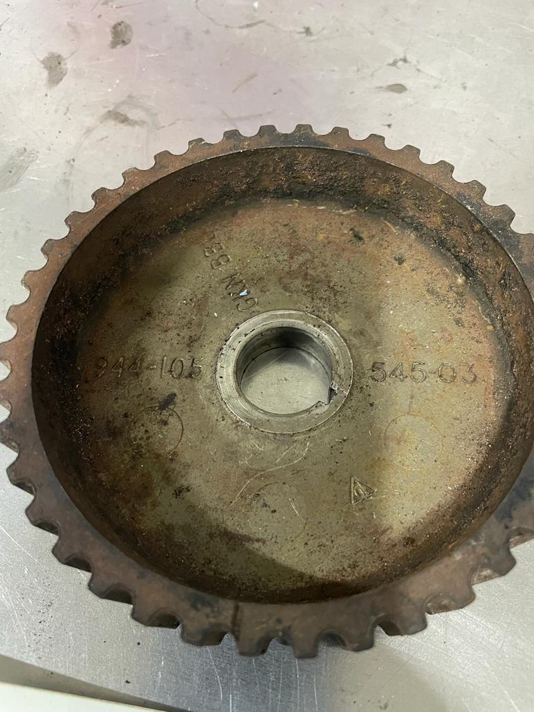 Porsche 944 Turbo Camshaft Timing Gear, used 94410554503