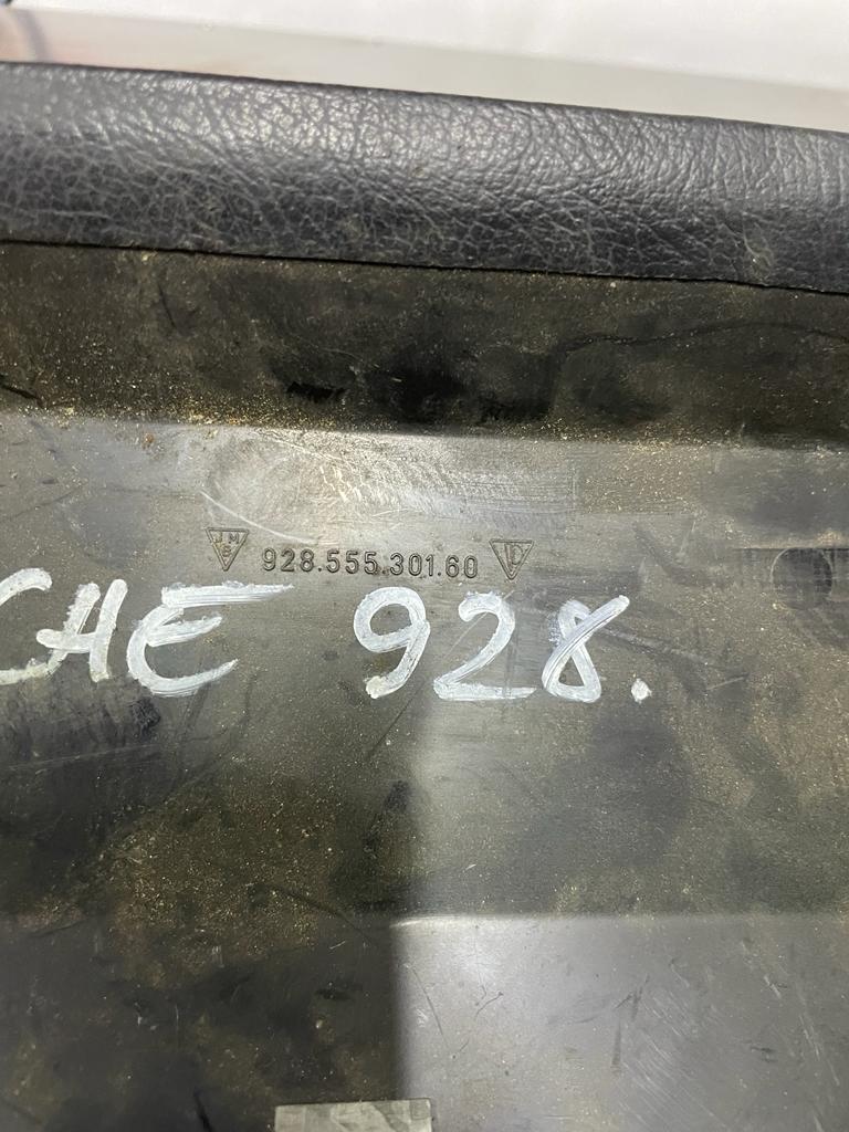 Porsche 928 Schiebedach-Motorabdeckung, schwarz, gebraucht 92855530160