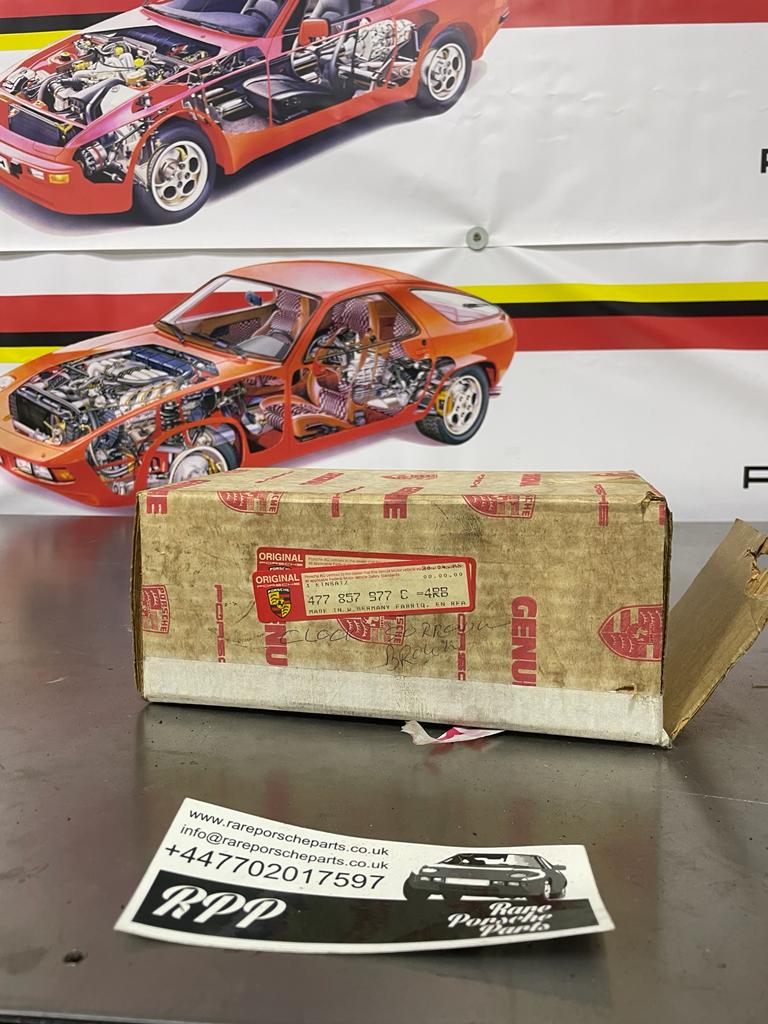 Porsche 944 Mittelkonsolen-Instrumentenblock, Instrumentengehäuseeinsatz 477857977C, neu