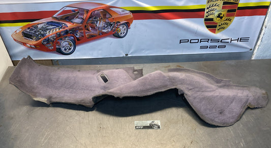 Porsche 924/944 85.5- rear left side trim carpet, grey, 94455508301, used