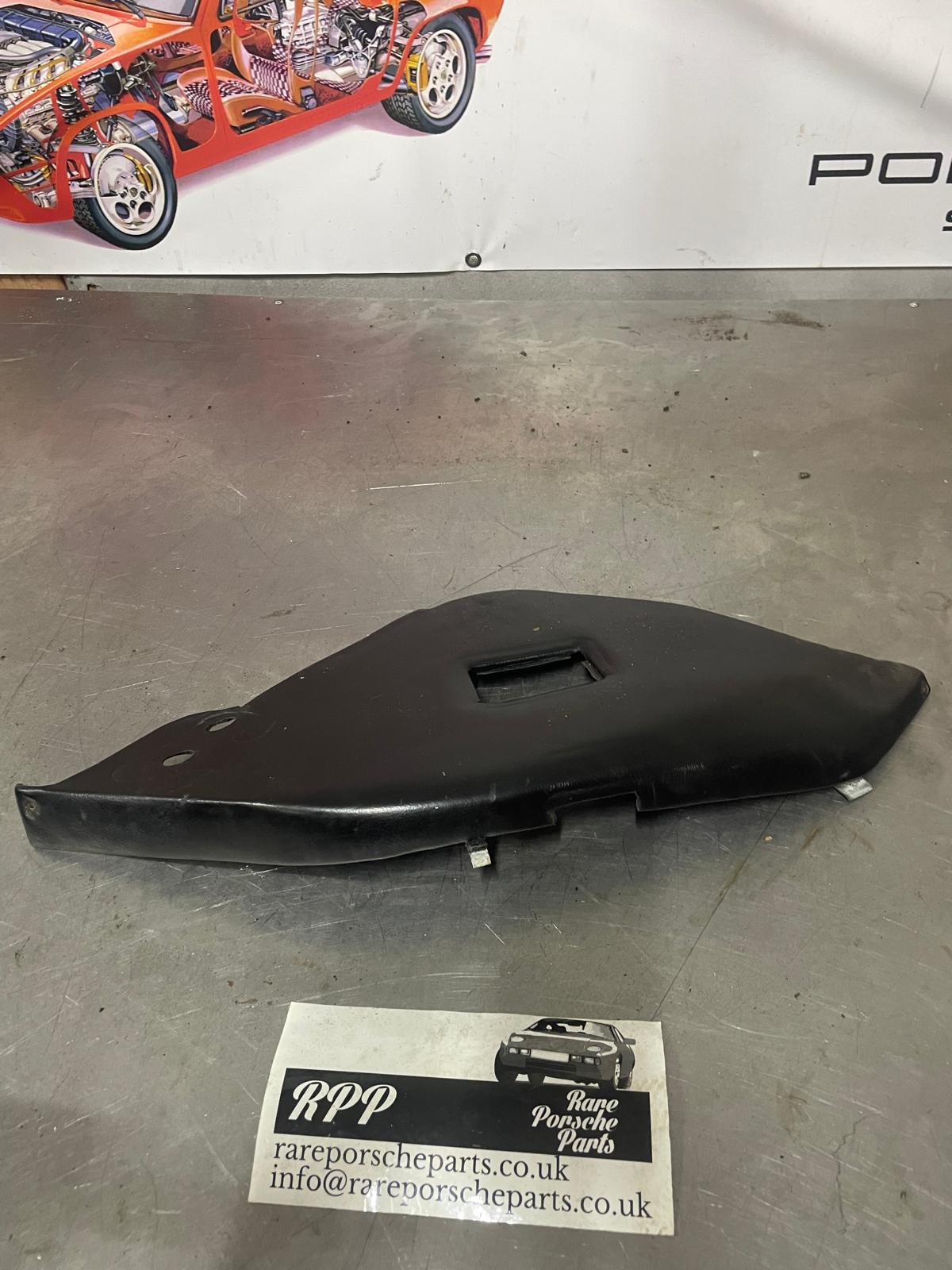 Porsche 928 Rear Seat Side Panel Right, black, used 92852204204