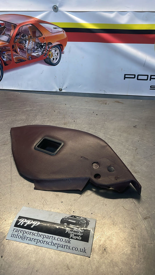 Porsche 928 Rear Seat Side Panel Right, burgundy, used 92852204204