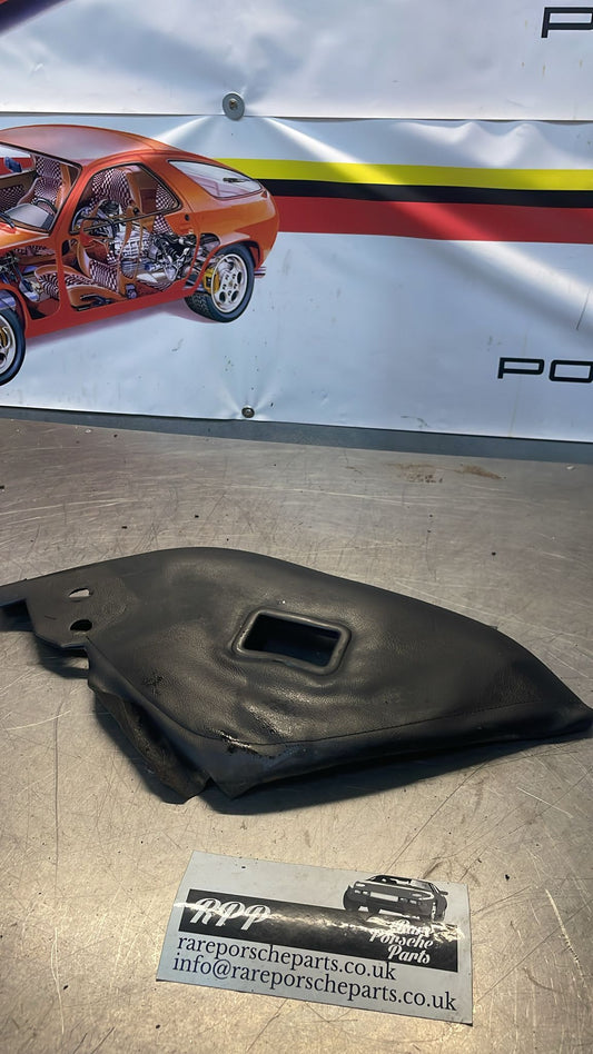 Porsche 928 Rear Seat Side Panel Left, black, used 92852204104