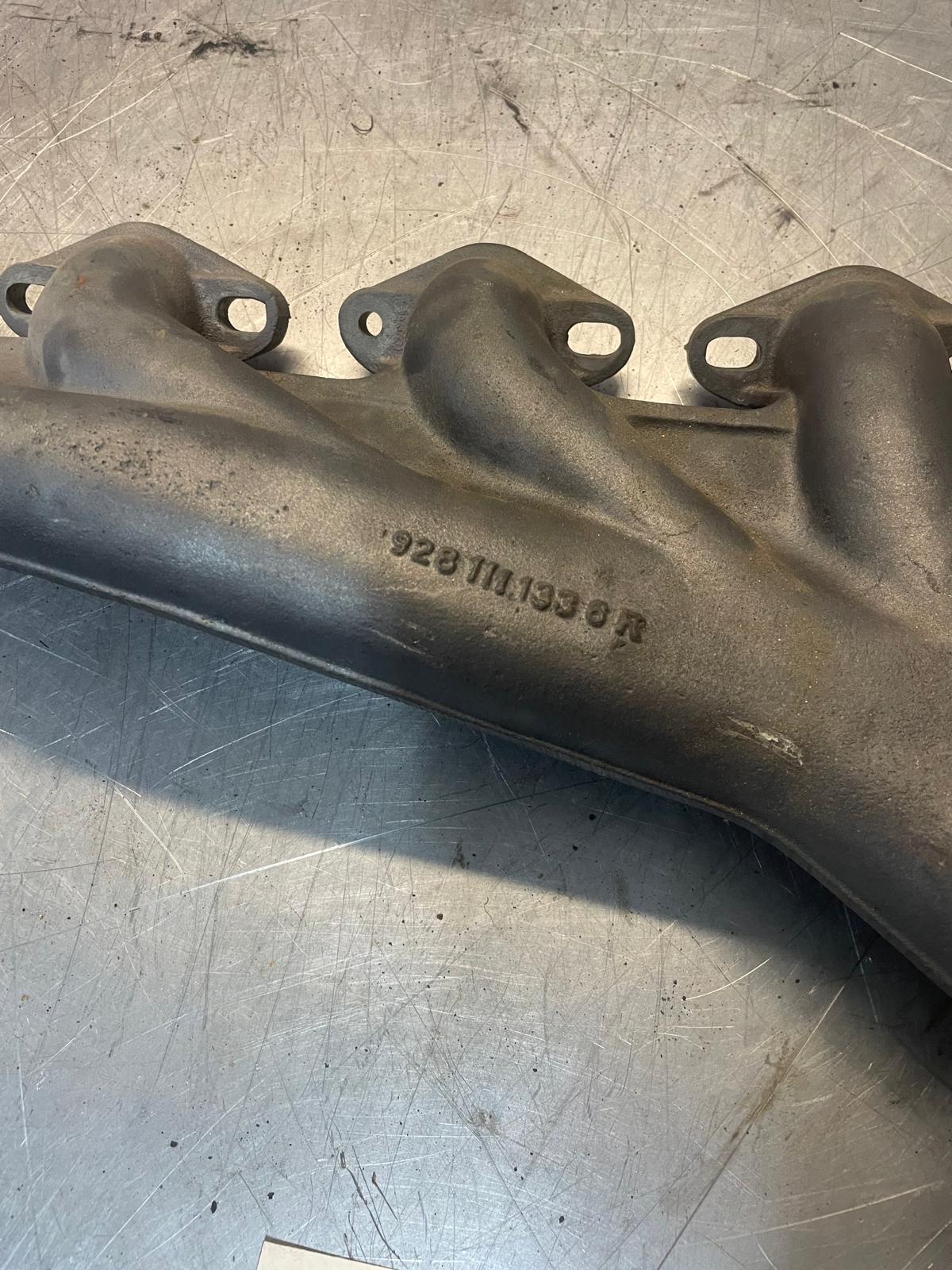 Porsche 928 exhaust manifold, used 9281111336R