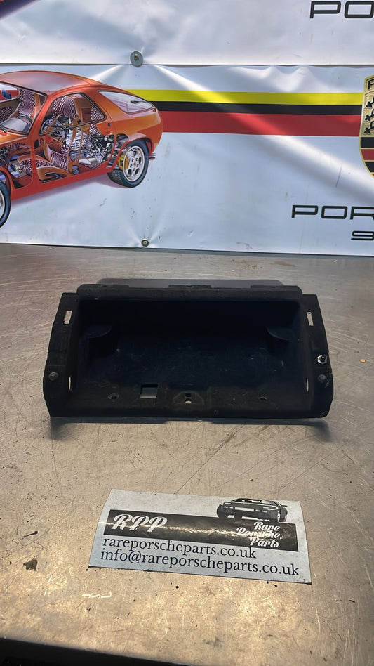 Porsche 928 Glove box, used, black, 92755205105