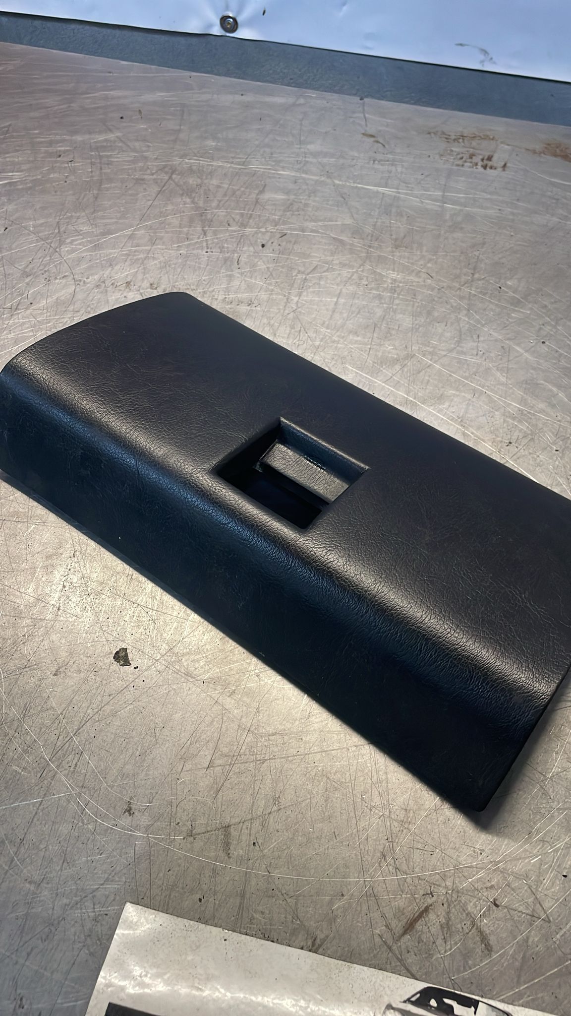 Porsche 928 glovebox door, black, used