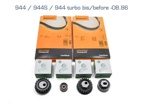 Porsche 924S / 944 / 944 turbo da 2.5 a -'87 Bilanciamento distribuzione camme Kit servizio cinghia 