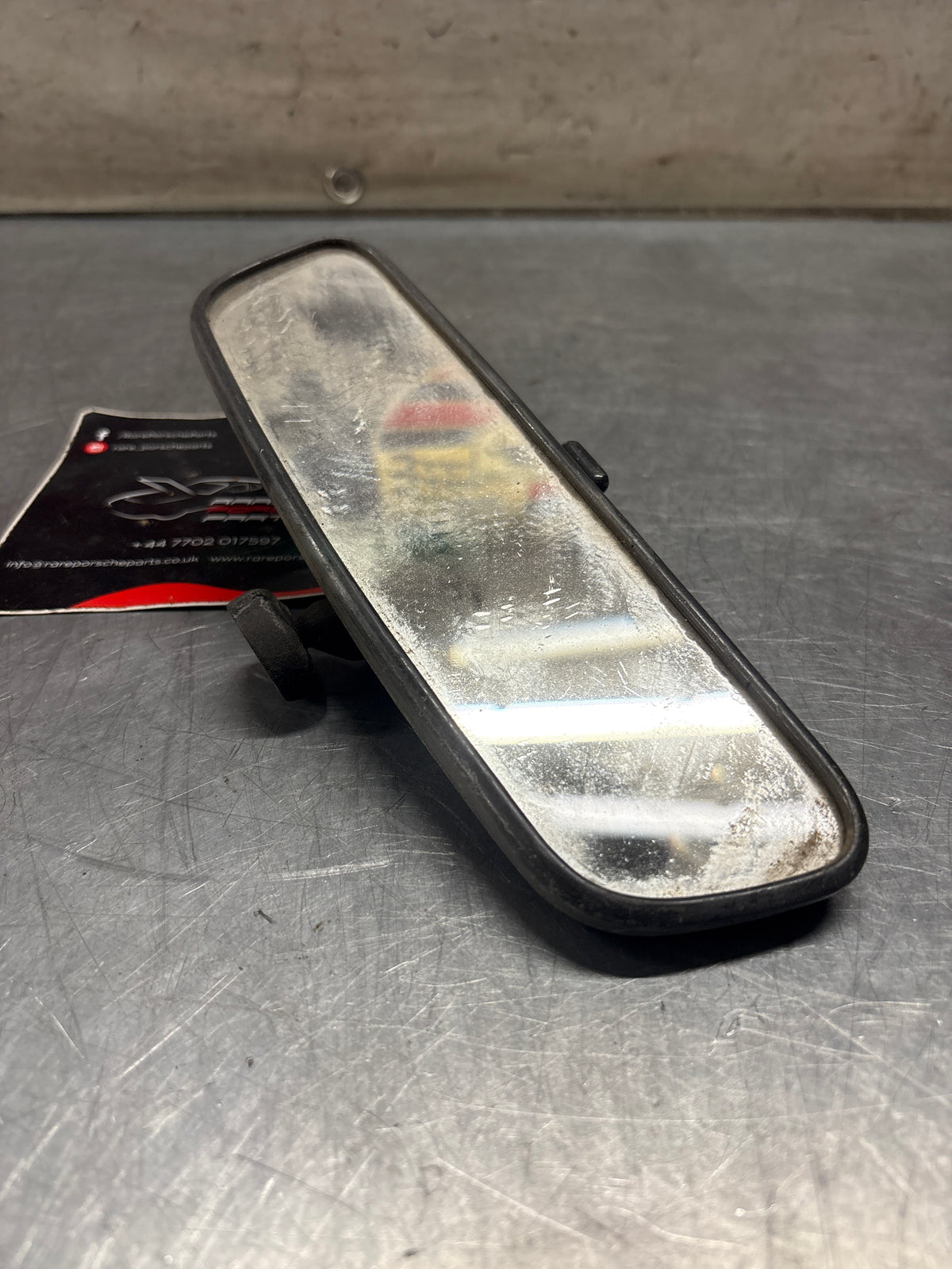 Porsche 924 944 rear view mirror used, for spares or repair 477857511