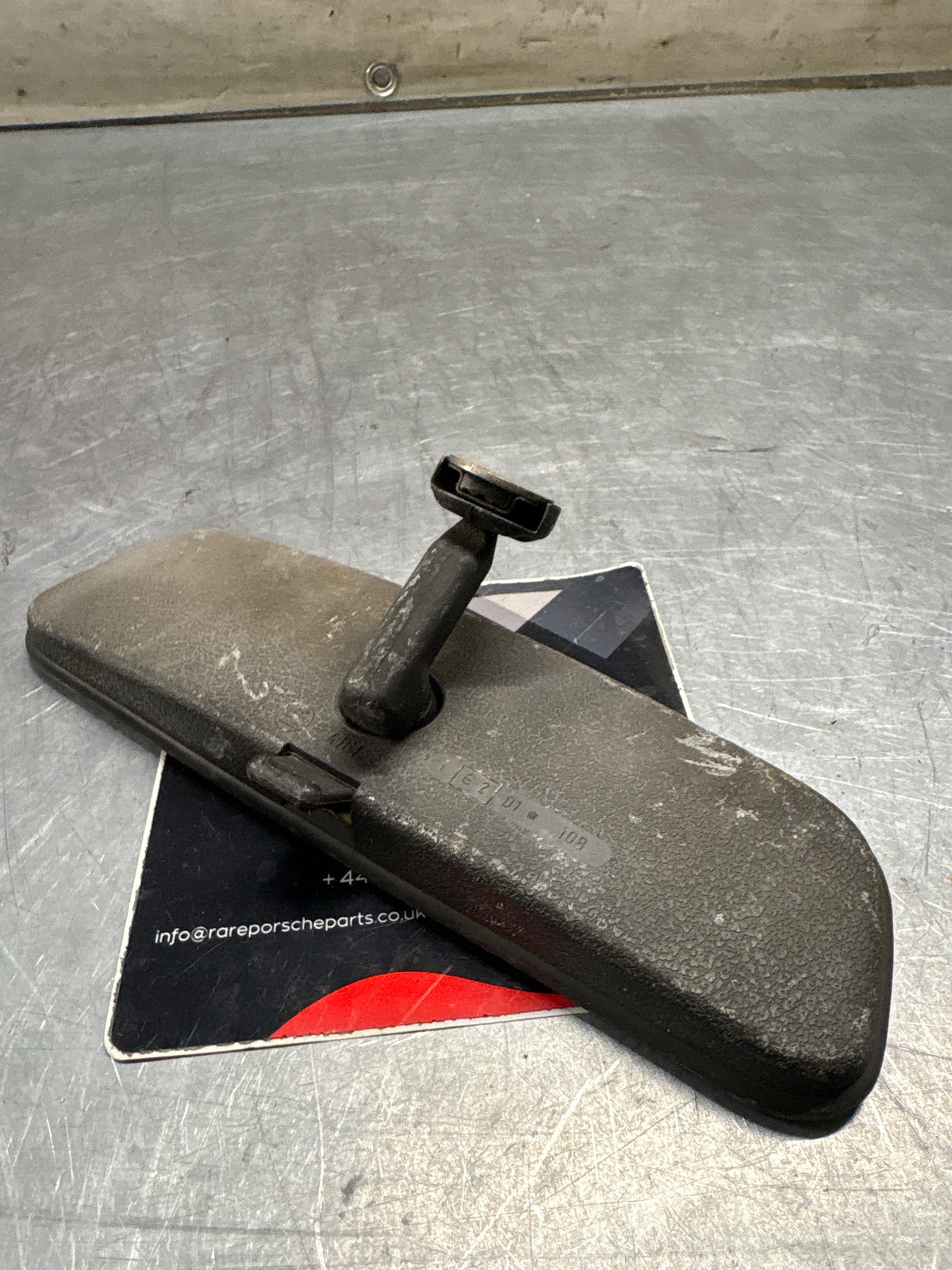 Porsche 924 944 rear view mirror used, for spares or repair 477857511
