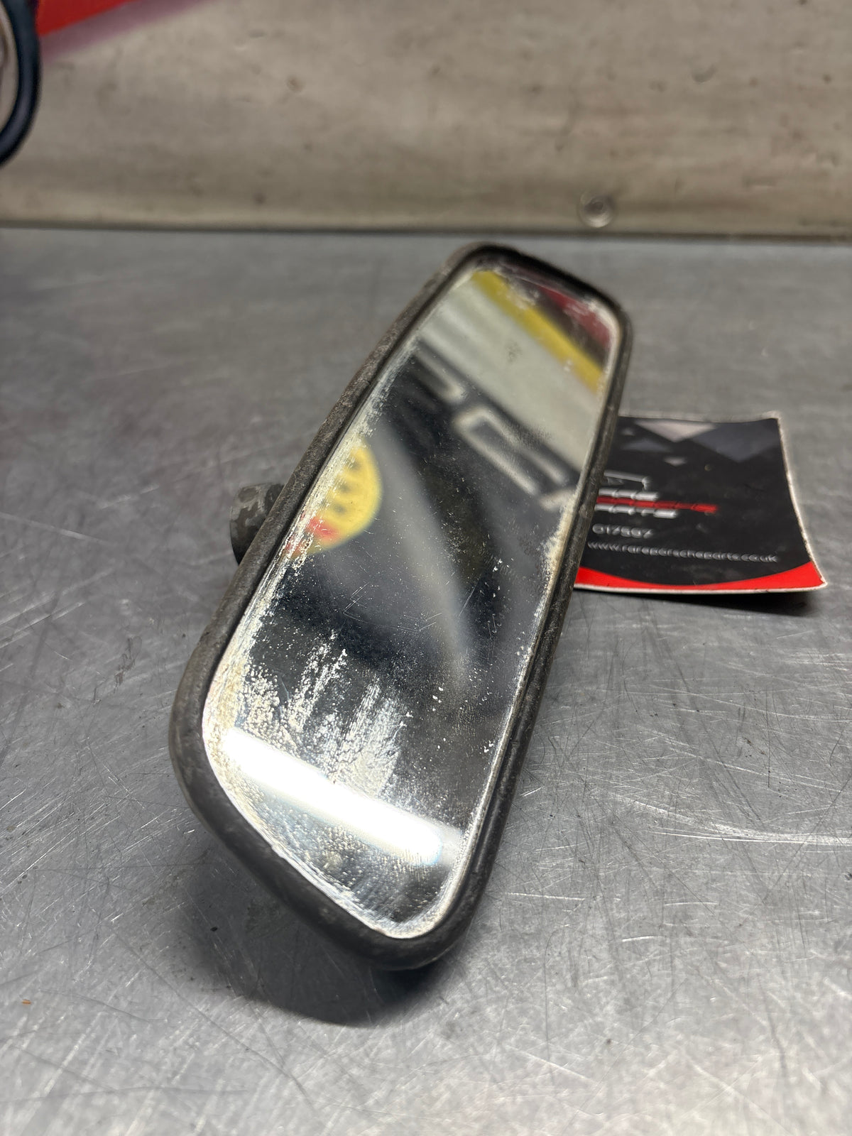 Porsche 924 944 rear view mirror used, for spares or repair 477857511