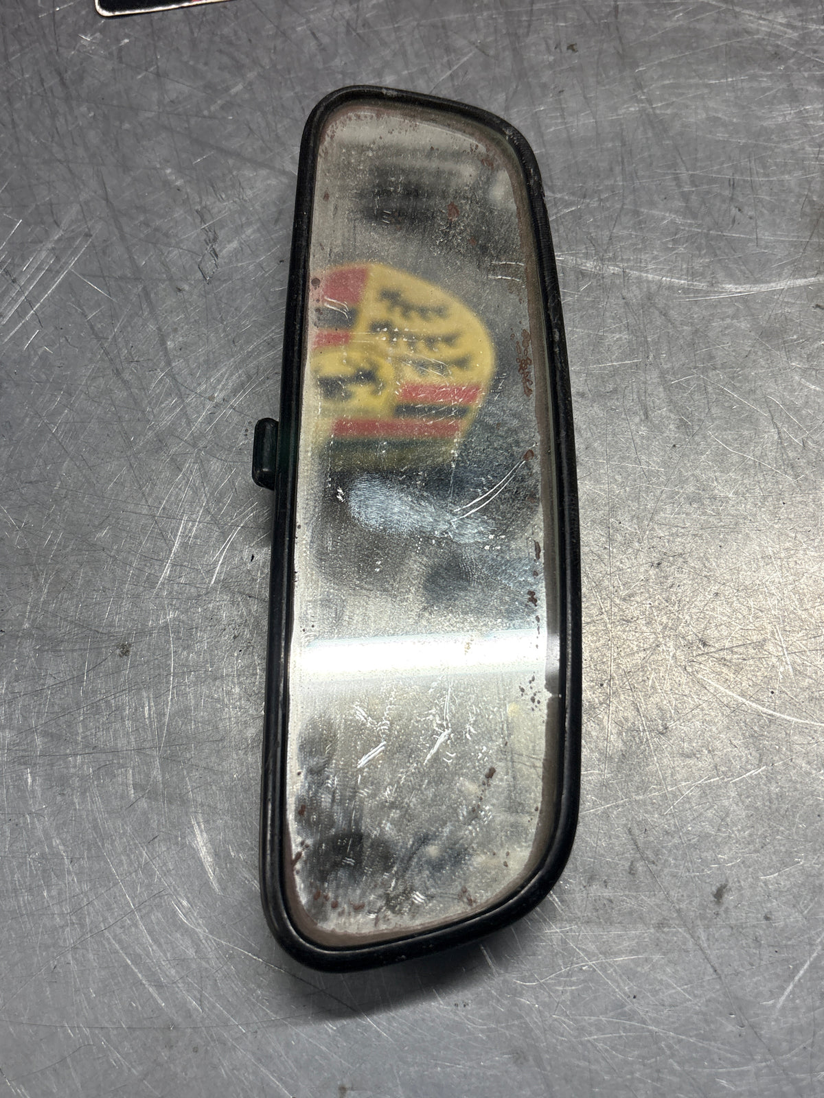 Porsche 924 944 rear view mirror used, for spares or repair 477857511