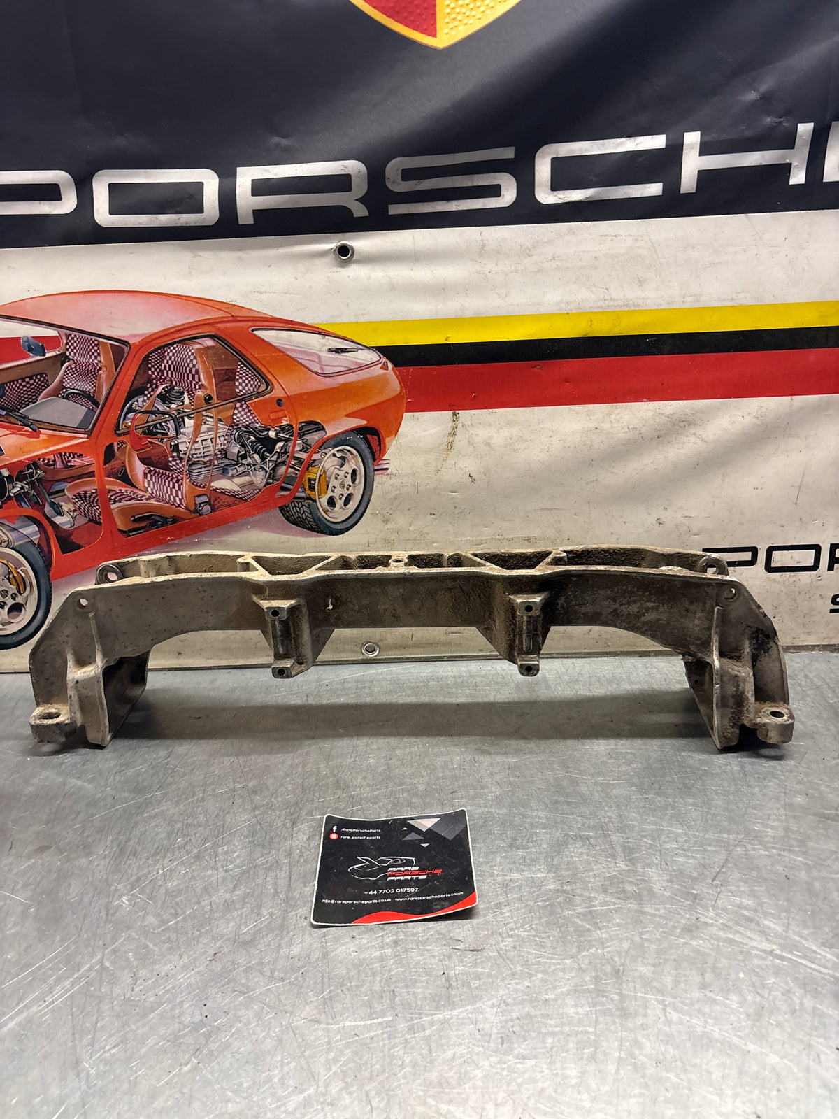Porsche 944 Engine subframe bracket, 94434110301 Used