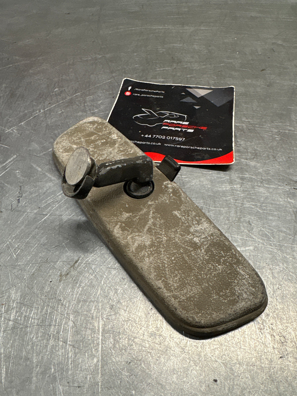 Porsche 924 944 rear view mirror used, for spares or repair 477857511