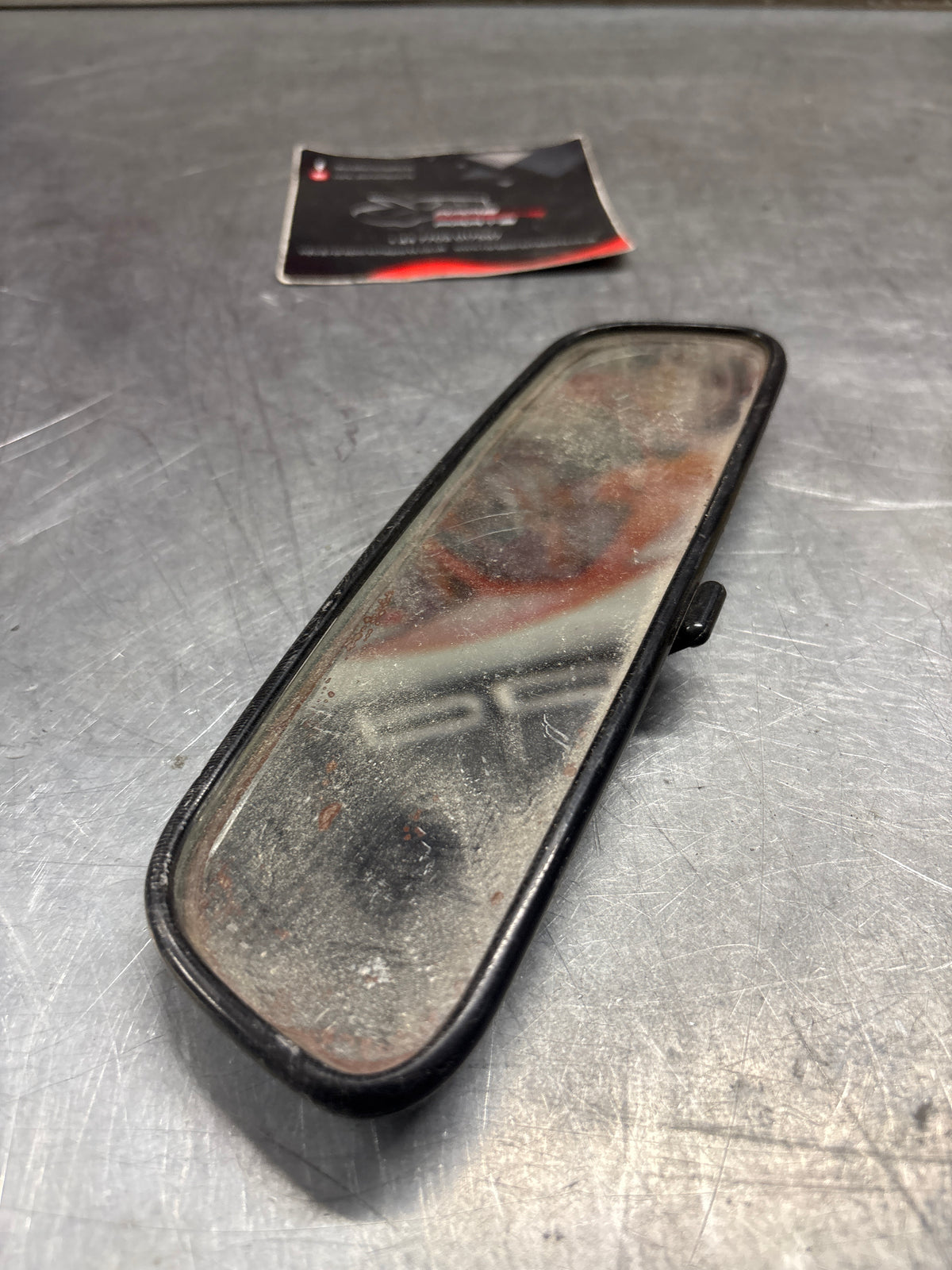 Porsche 924 944 rear view mirror used, for spares or repair 477857511