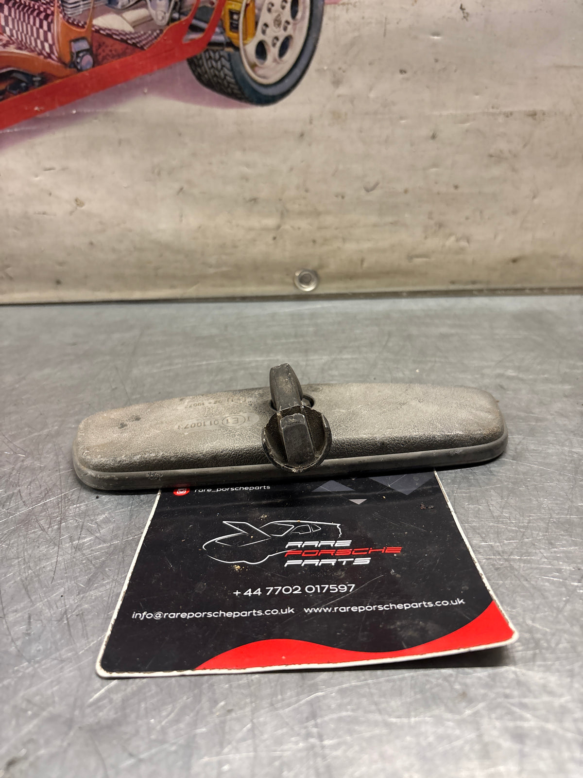 Porsche 924 944 rear view mirror used, for spares or repair 477857511
