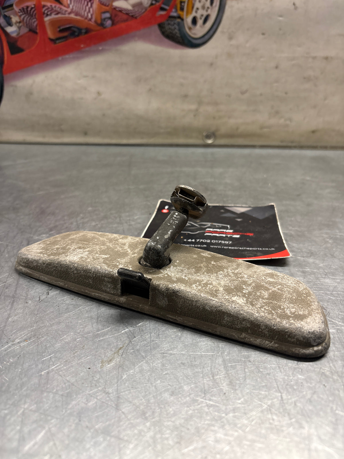Porsche 924 944 rear view mirror used, for spares or repair 477857511